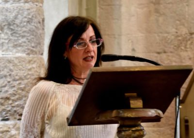 L'attrice Sandra Tedeschi legge le opere vincitrici