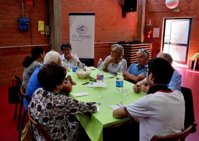 Durante il pranzo...