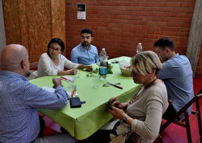 Durante il pranzo...